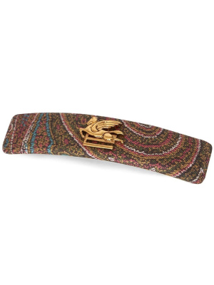 

Paisley-print hair clip, ETRO Paisley-print hair clip