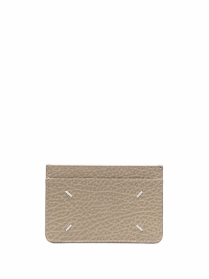 

Four-stitch logo cardholder, Maison Margiela Four-stitch logo cardholder