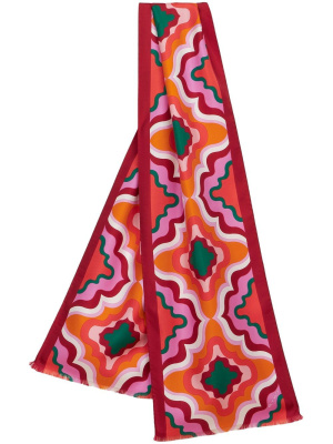 

Abstract-print silk scarf, ETRO Abstract-print silk scarf