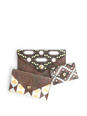 

Necessary paisley-print envelope wallet, ETRO Necessary paisley-print envelope wallet