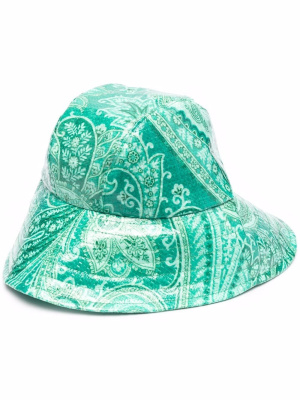 

Paisley-print bucket hat, ETRO Paisley-print bucket hat