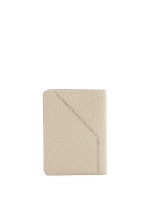

Four-stitch logo leather wallet, Maison Margiela Four-stitch logo leather wallet