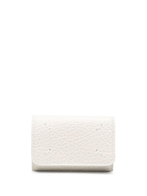 

Four-stitch leather purse, Maison Margiela Four-stitch leather purse
