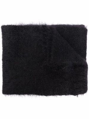 

Extra long mohair-blend scarf, Raf Simons Extra long mohair-blend scarf