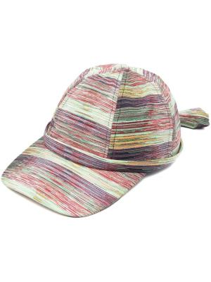 

Stripe-print cap, Henrik Vibskov Stripe-print cap