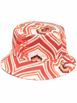 

Abstract-print bucket hat, ETRO Abstract-print bucket hat