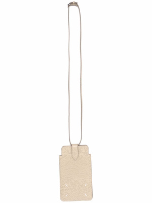 

Four-stitch leather iPhone case, Maison Margiela Four-stitch leather iPhone case