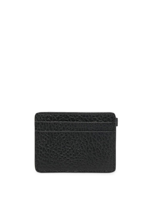 

Pebbled leather cardholder, Maison Margiela Pebbled leather cardholder