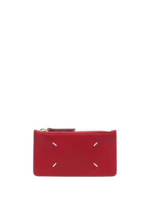 

Four-stitch zipped cardholder, Maison Margiela Four-stitch zipped cardholder