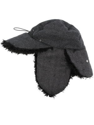 

Faux-fur lined trapper hat, Maison Margiela Faux-fur lined trapper hat