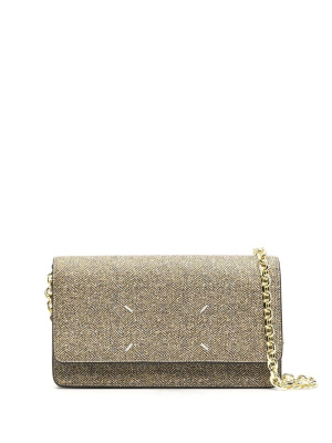 

Herringbone four-stitch wallet bag, Maison Margiela Herringbone four-stitch wallet bag