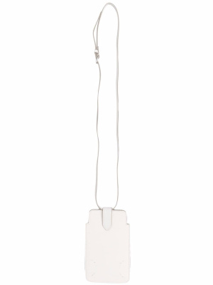 

Logo-print phone holder, Maison Margiela Logo-print phone holder