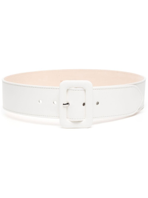 

Leather buckle fastening belt, Maison Margiela Leather buckle fastening belt