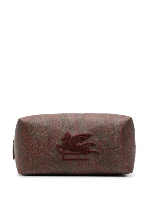 

Paisley-print zipped wash bag, ETRO Paisley-print zipped wash bag