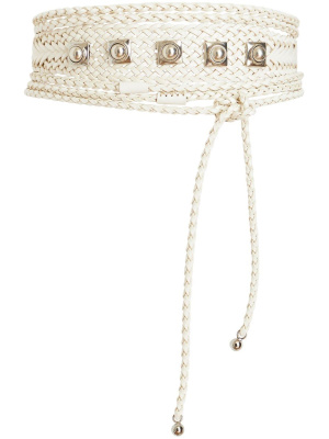 

Woven leather belt, ETRO Woven leather belt