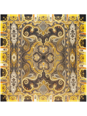 

Paisley-print silk shawl, ETRO Paisley-print silk shawl