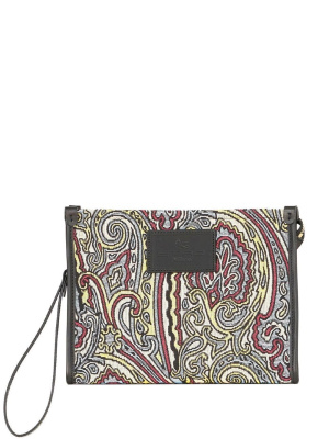 

Paisley-print clutch, ETRO Paisley-print clutch