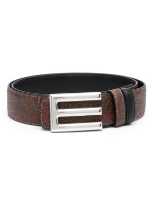 

Paisley-print reversible belt, ETRO Paisley-print reversible belt