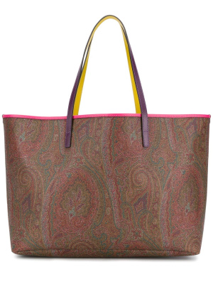 

Paisley print tote bag, ETRO Paisley print tote bag