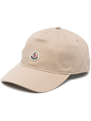 

Logo-patch cotton cap, Moncler Logo-patch cotton cap