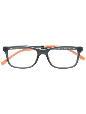

Colour-block rectangle-frame glasses, Lacoste Colour-block rectangle-frame glasses