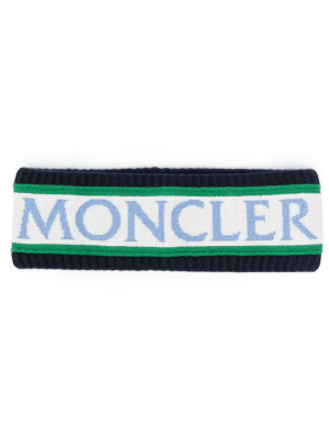 

Logo-print ribbed-knit headband, Moncler Logo-print ribbed-knit headband