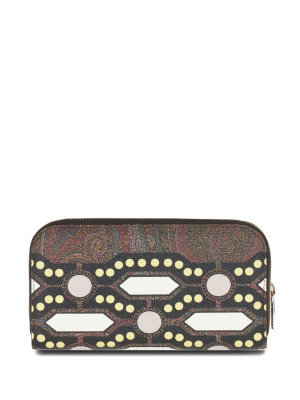 

Geometric-print wallet, ETRO Geometric-print wallet
