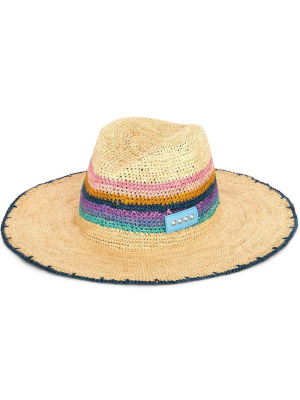 

Woven stripe sun hat, ETRO Woven stripe sun hat
