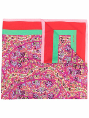 

Floral embroidered scarf, ETRO Floral embroidered scarf