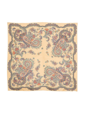 

Paisley-print silk scarf, ETRO Paisley-print silk scarf