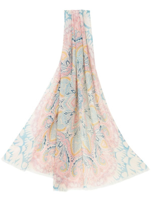 

Silk graphic print scarf, ETRO Silk graphic print scarf