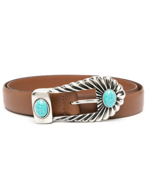 

25mm leather belt, ETRO 25mm leather belt