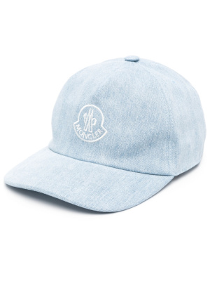 

Denim logo cap, Moncler Denim logo cap