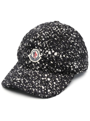 

Speckled logo-patch cap, Moncler Speckled logo-patch cap