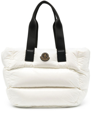 

Padded logo-patch tote bag, Moncler Padded logo-patch tote bag