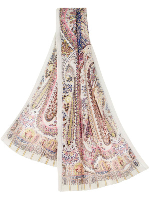 

Paisley-print silk scarf, ETRO Paisley-print silk scarf