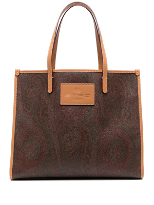 

Paisley-pattern tote bag, ETRO Paisley-pattern tote bag