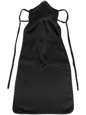 

Drape-detail face mask, Rick Owens Drape-detail face mask