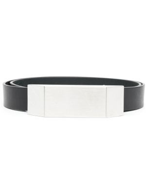 

Leather buckle belt, Rick Owens Leather buckle belt