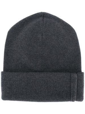 

Ribbed knitted beanie, Brunello Cucinelli Ribbed knitted beanie