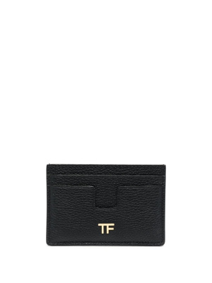 

TF-plaque leather cardholder, TOM FORD TF-plaque leather cardholder