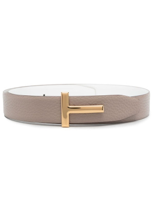 

T-buckle leather belt, TOM FORD T-buckle leather belt