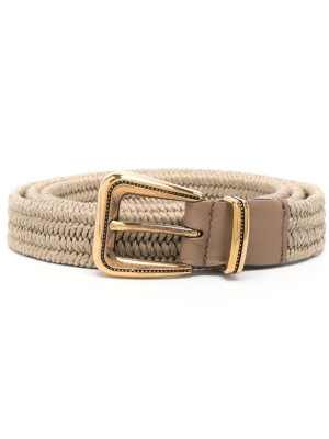 

Buckle-fastening woven belt, Brunello Cucinelli Buckle-fastening woven belt