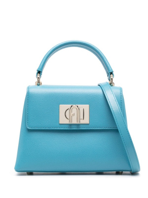 

Logo-plaque leather tote bag, Furla Logo-plaque leather tote bag