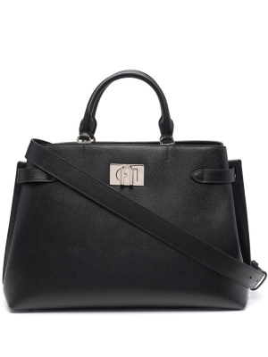 

Twist-lock leather bag, Furla Twist-lock leather bag