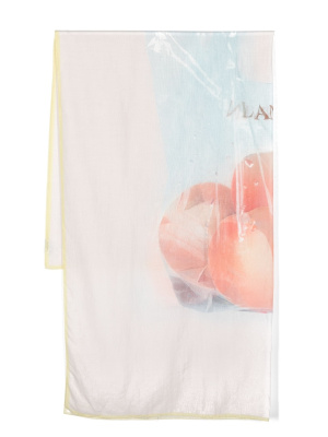 

Watercolour-print scarf, Lanvin Watercolour-print scarf