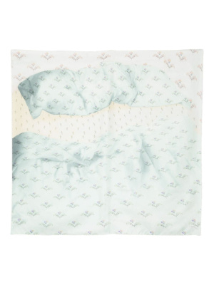 

Ditsy floral-print silk scarf, Lanvin Ditsy floral-print silk scarf