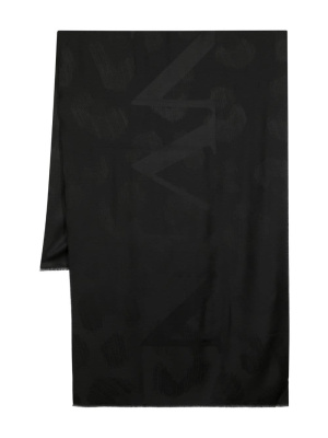 

Logo-print scarf, Lanvin Logo-print scarf