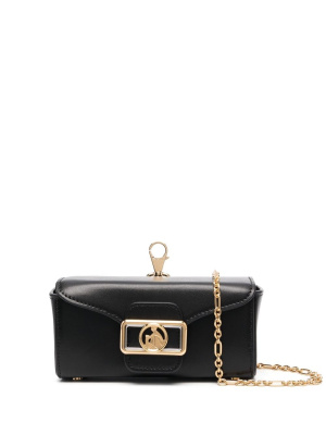 

Logo-plaque mini bag, Lanvin Logo-plaque mini bag