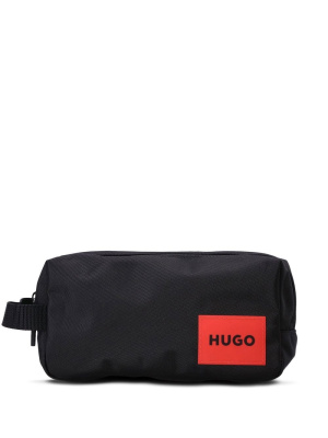

Logo-patch makeup bag, HUGO Logo-patch makeup bag